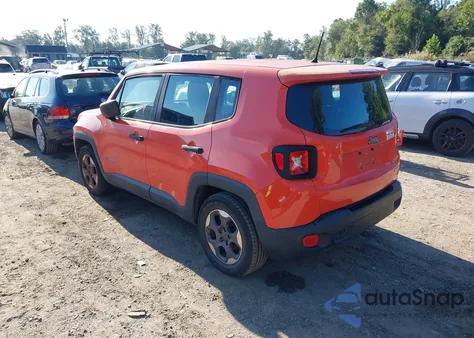 2015 Jeep Renegade Sport from USA, damaged, VIN ZACCJAAT2FPC22566